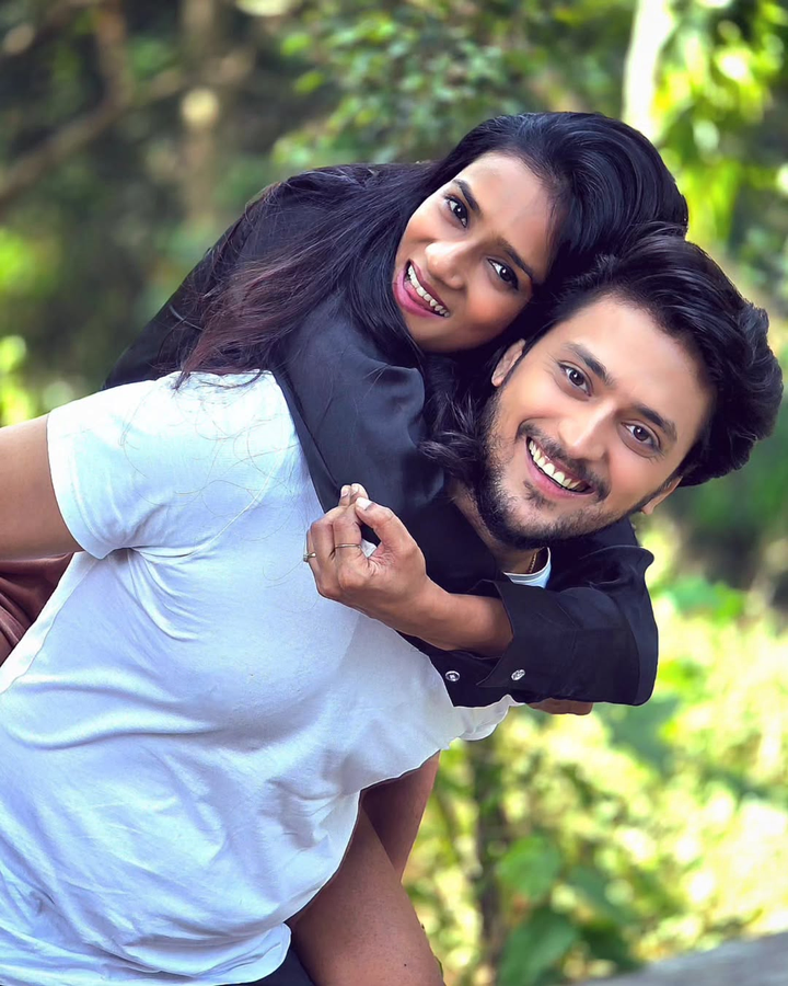 Actor Kinshuk Vaidya and Partner Welcome Child