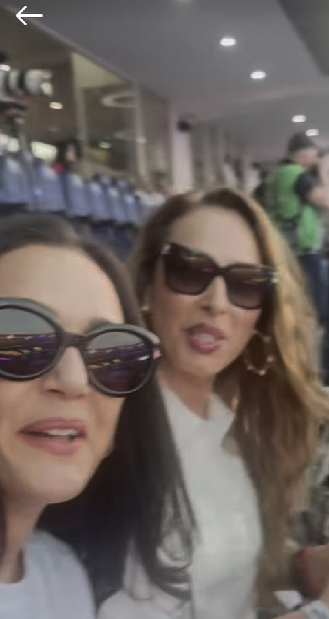 India Wins T20 World Cup: Preity Zinta and Lulia Vantur at the Match.webp