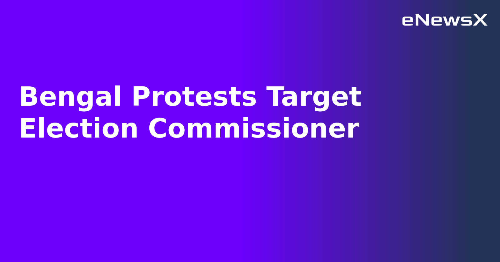 Bengal Protests Target Election Commissioner.webp