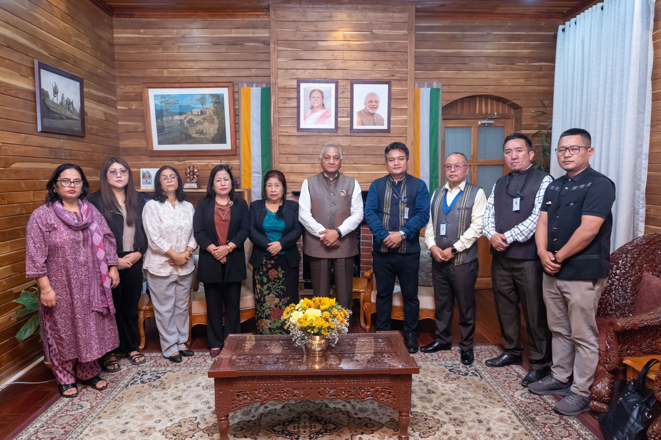 Governor Discusses Hindi Education with Mizoram Delegation.webp