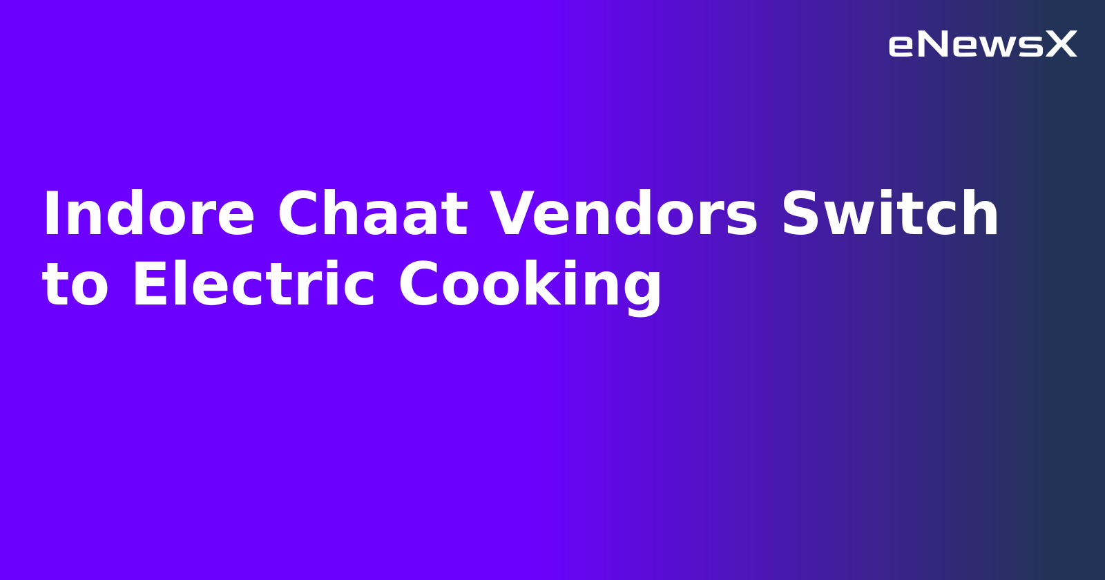 Indore Chaat Vendors Switch to Electric Cooking.webp