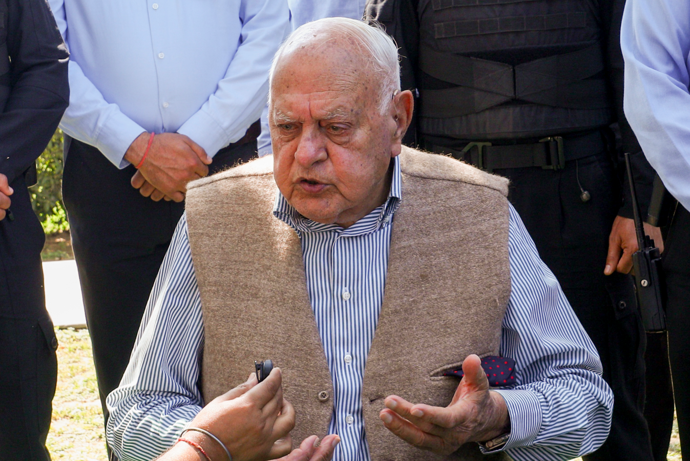 Farooq Abdullah Recounts Assassination Attempt, Flags Security Concerns