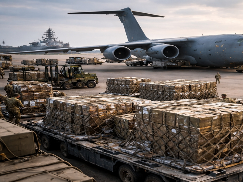 US Military Operations: A Complex Network of Allies and Commercial Support