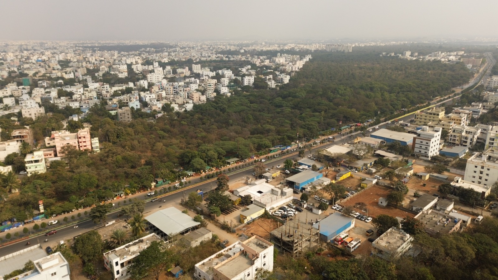 Urban Forest Park Planned in Protected Gurramguda Area.webp