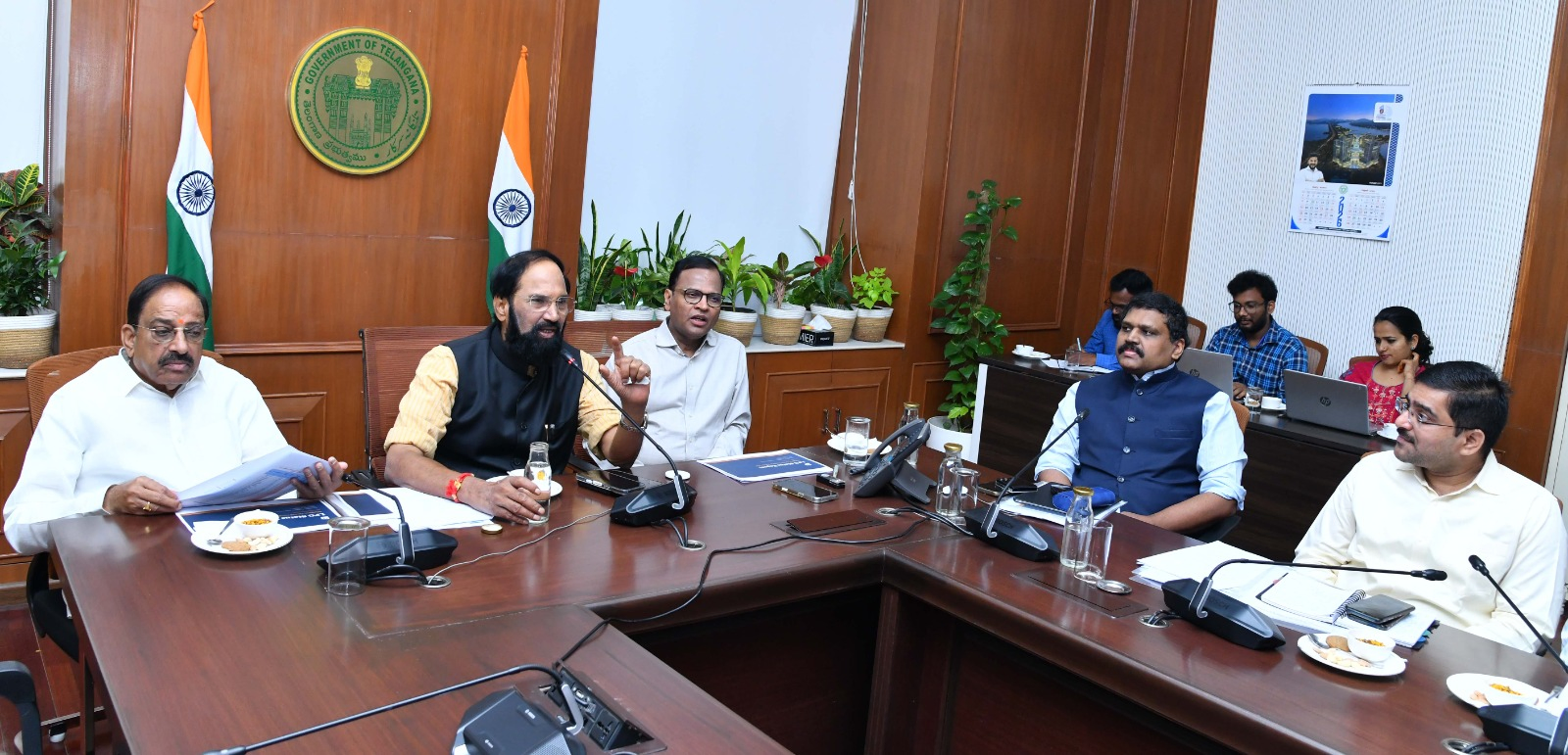 LPG Stocks Adequate: Telangana Government Review.webp