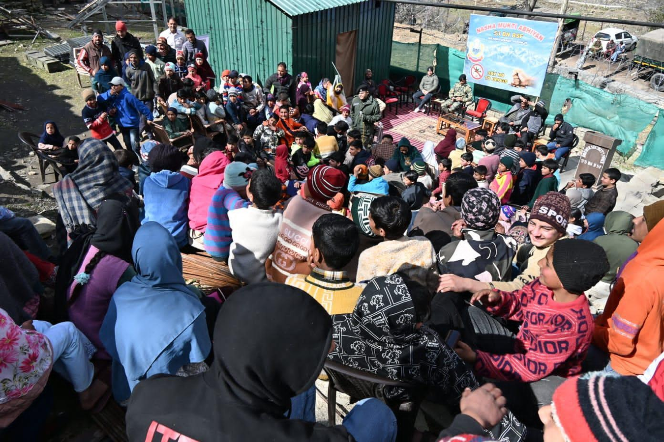 Civic Action Programme: BSF Promotes Drug-Free Community in Khet Village.webp