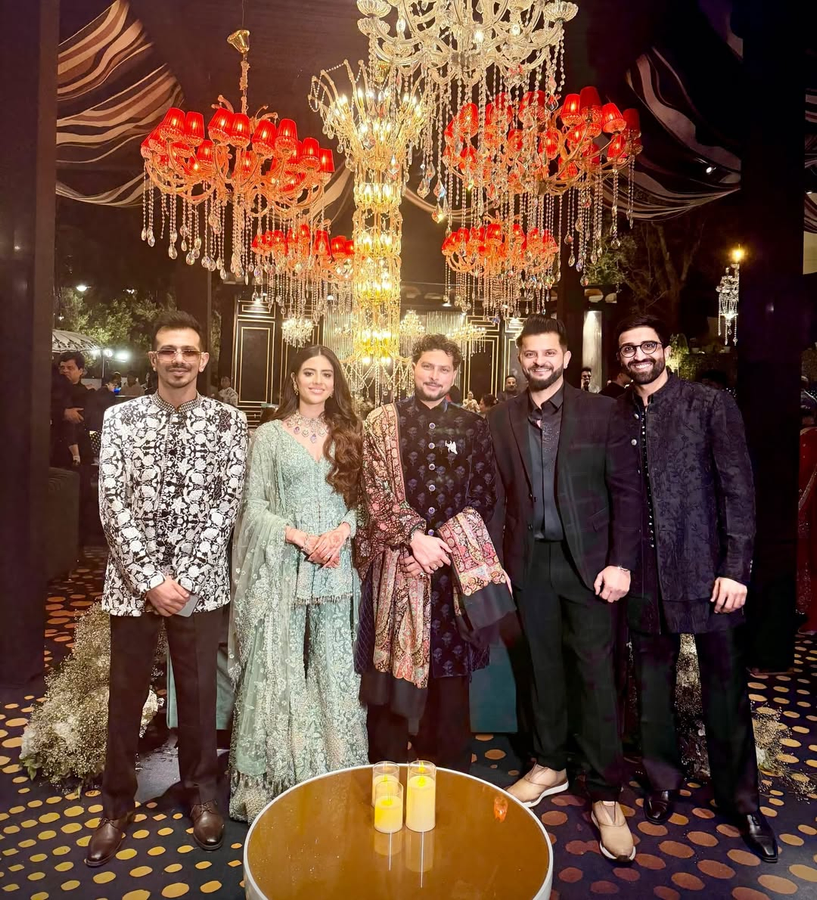 Cricket Stars Celebrate Kuldeep & Vanshika's Pre-Wedding Festivities.webp