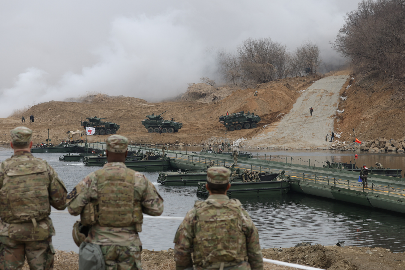 South Korea & US Conduct River Crossing Drills Amid North Korea Missile Firing.webp