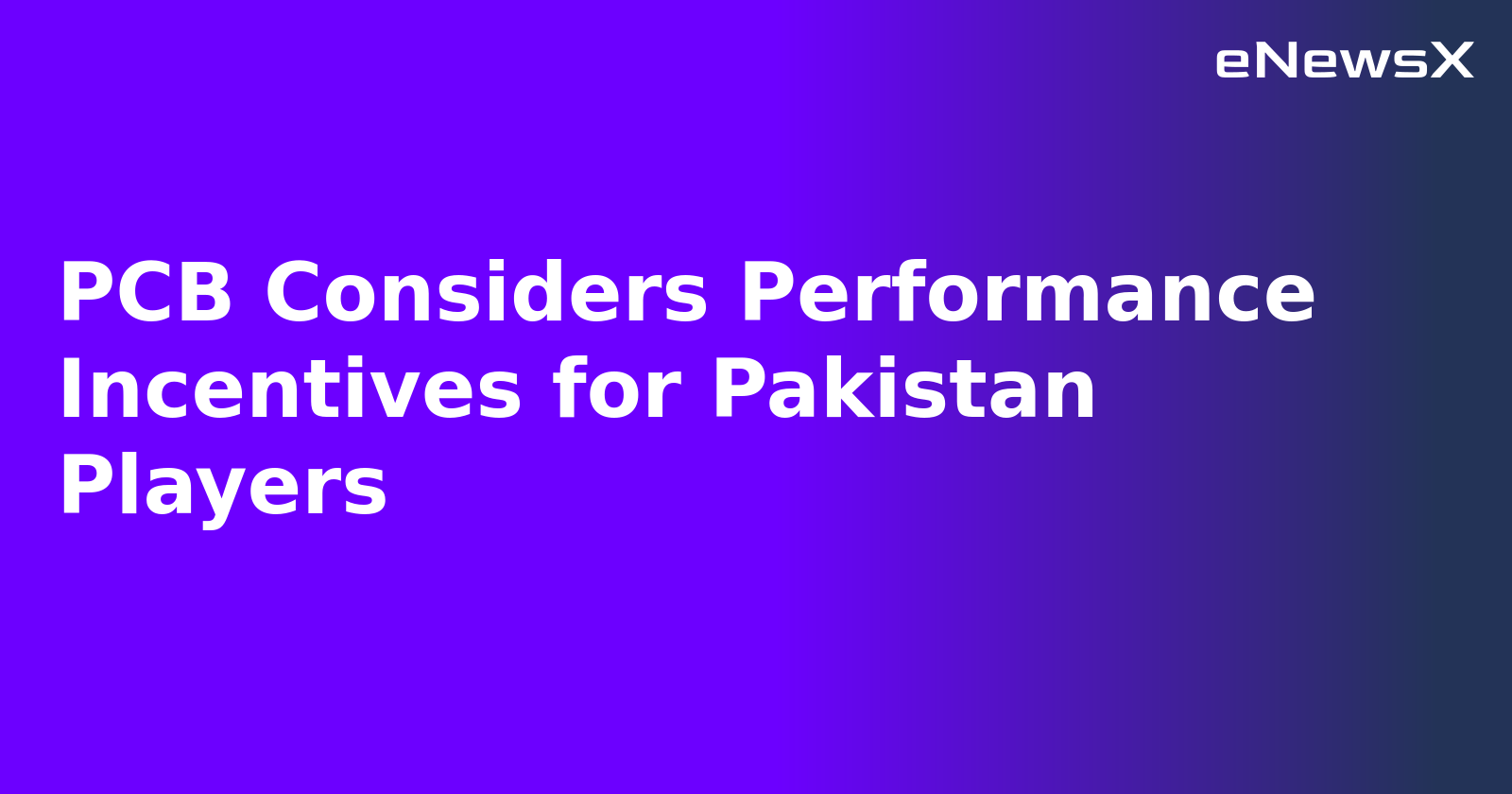 PCB Considers Performance Incentives for Pakistan Players.webp