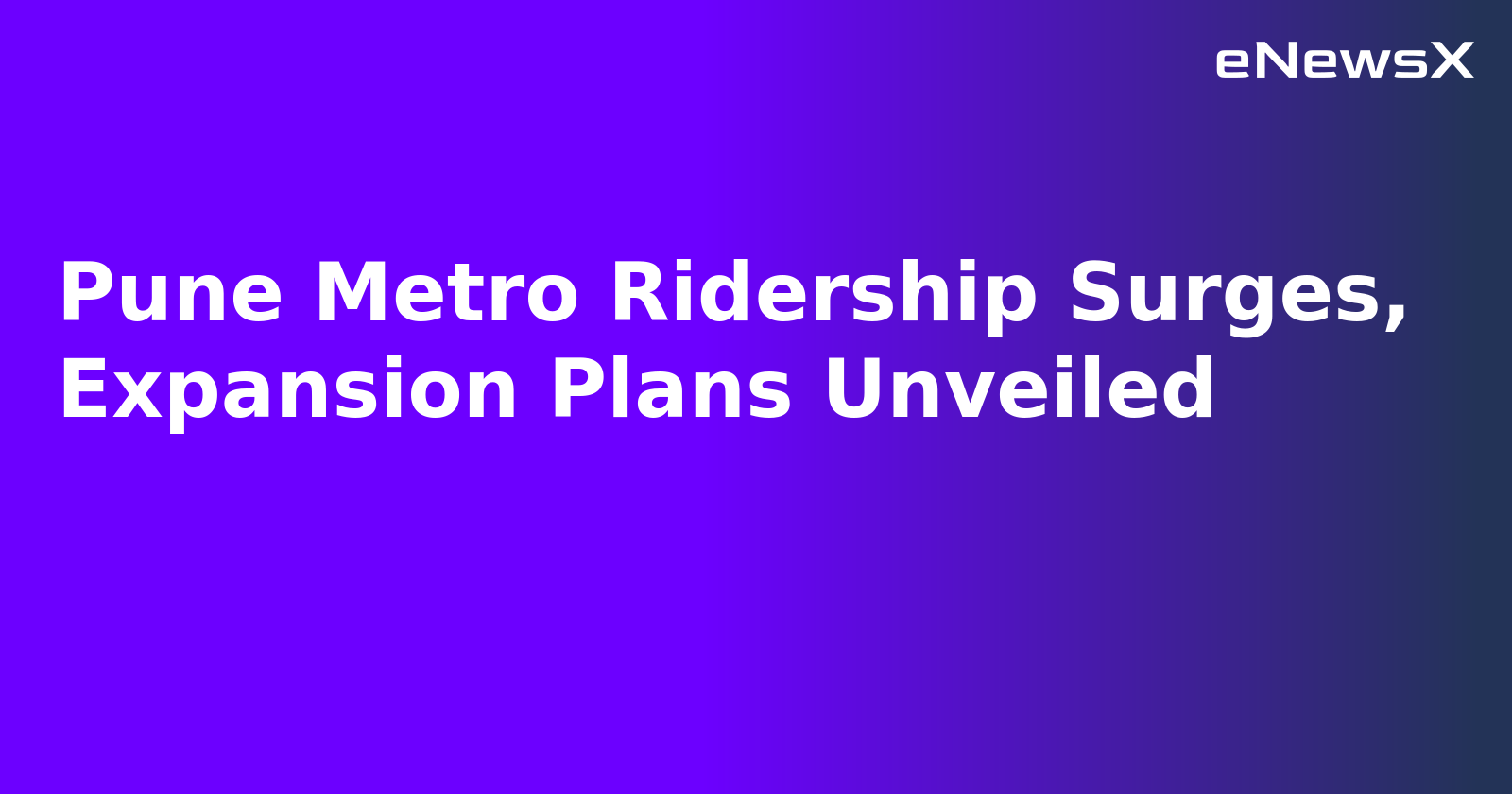Pune Metro Ridership Surges, Expansion Plans Unveiled.webp