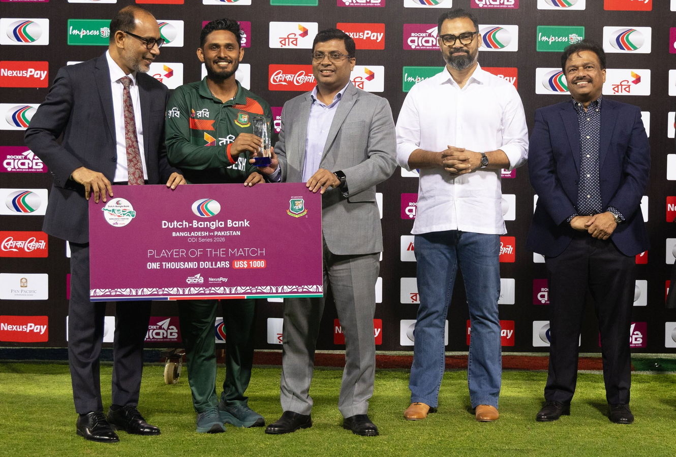 Tanzid's Century Leads Bangladesh to Series Win
