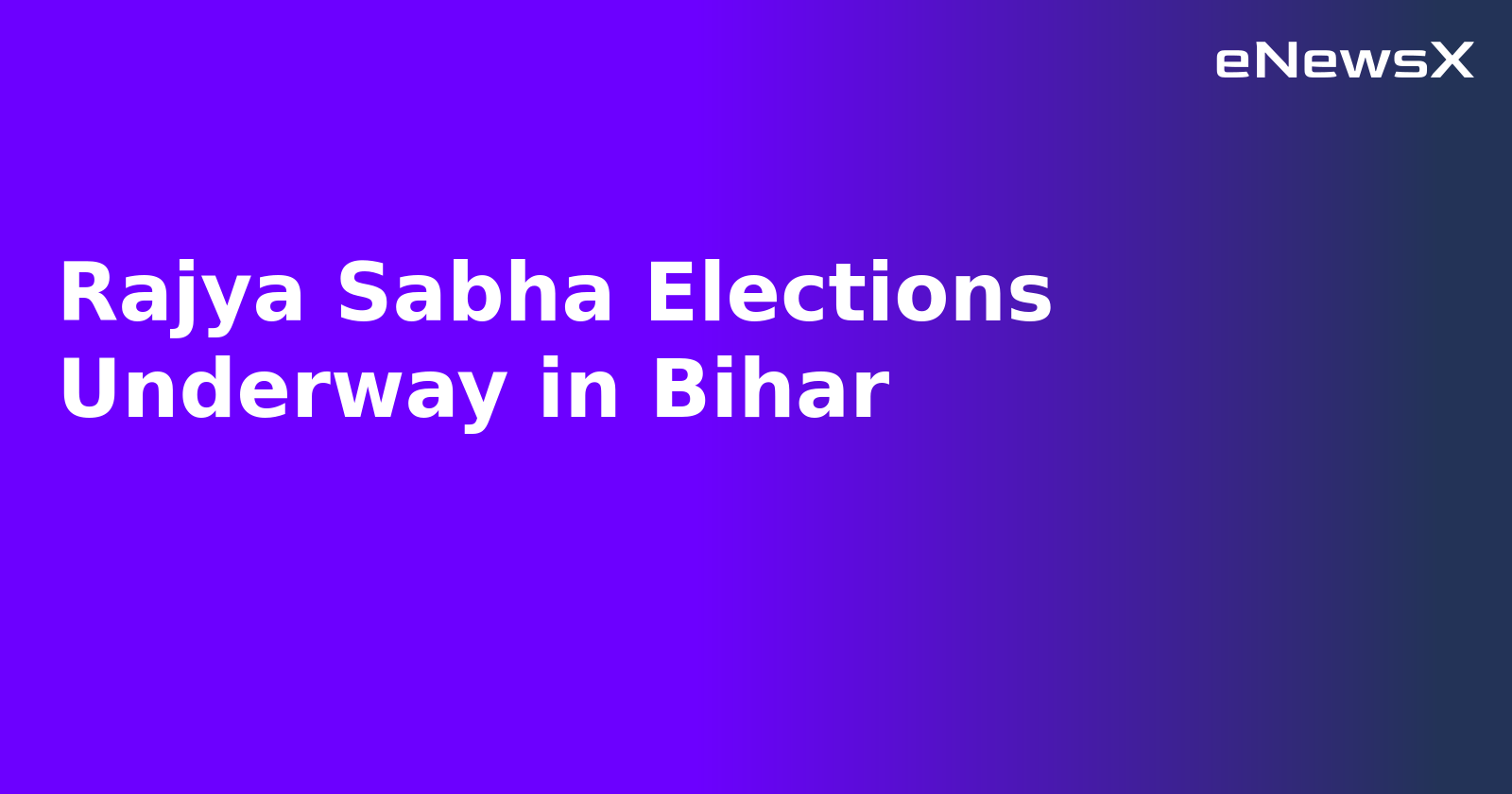 Rajya Sabha Elections Underway in Bihar.webp
