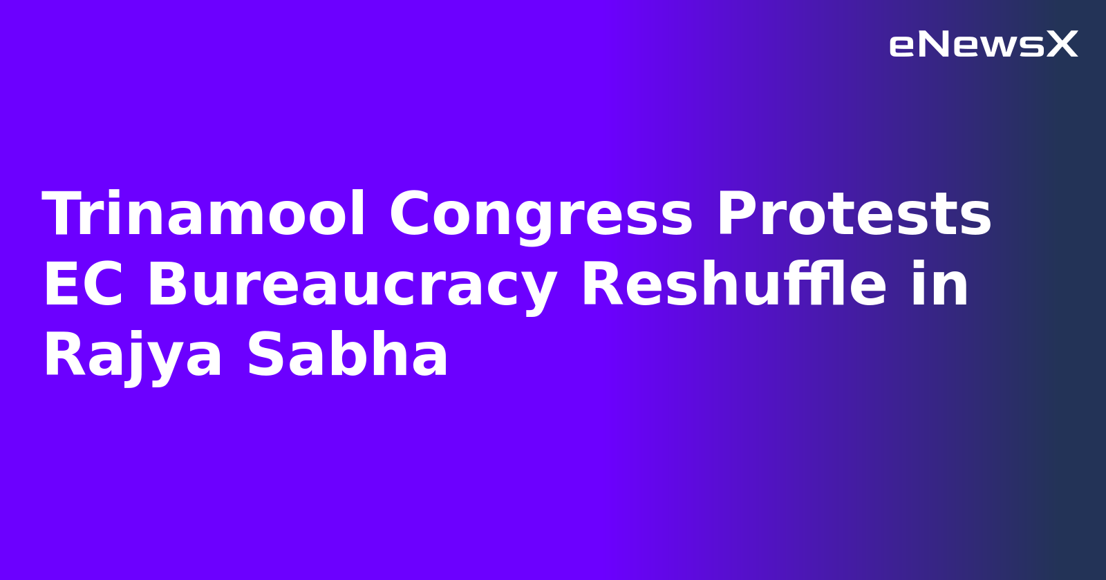 Trinamool Congress Protests EC Bureaucracy Reshuffle in Rajya Sabha.webp Trinamool Congress Protests EC Bureaucracy Reshuffle in Rajya Sabha.webp