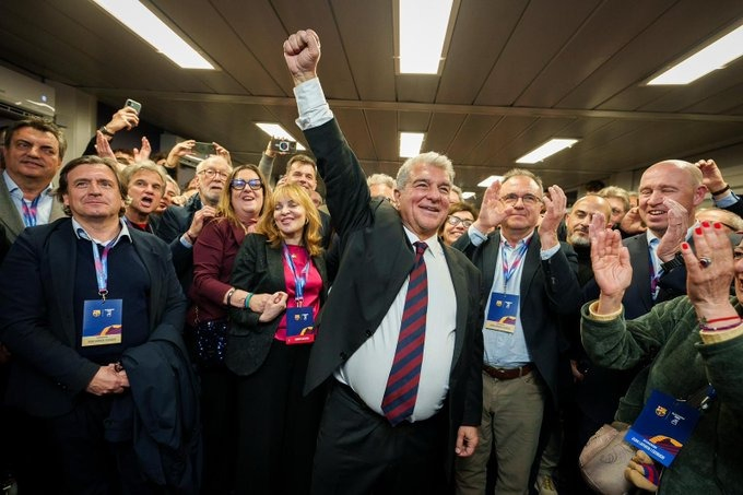 Laporta Secures Landslide Victory in Barcelona Election.webp