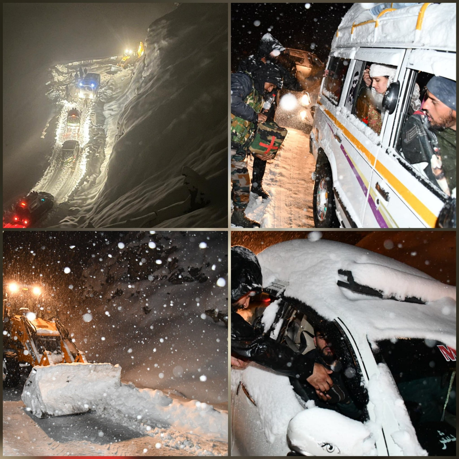 Sinthan Top Rescue: Army Assists Stranded Travelers.webp