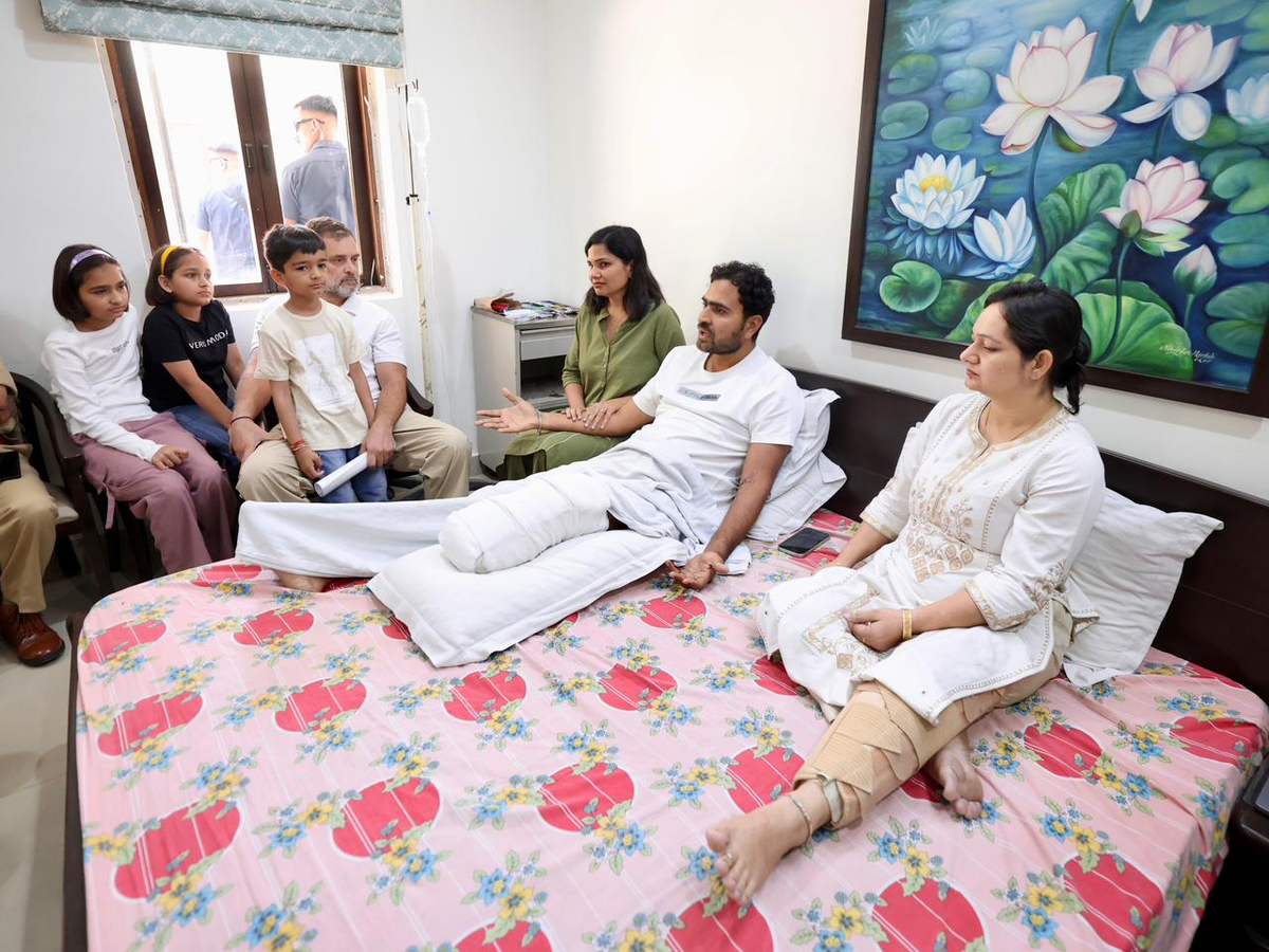 Gandhi Salutes Veteran After Anti-Maoist Operation.webp