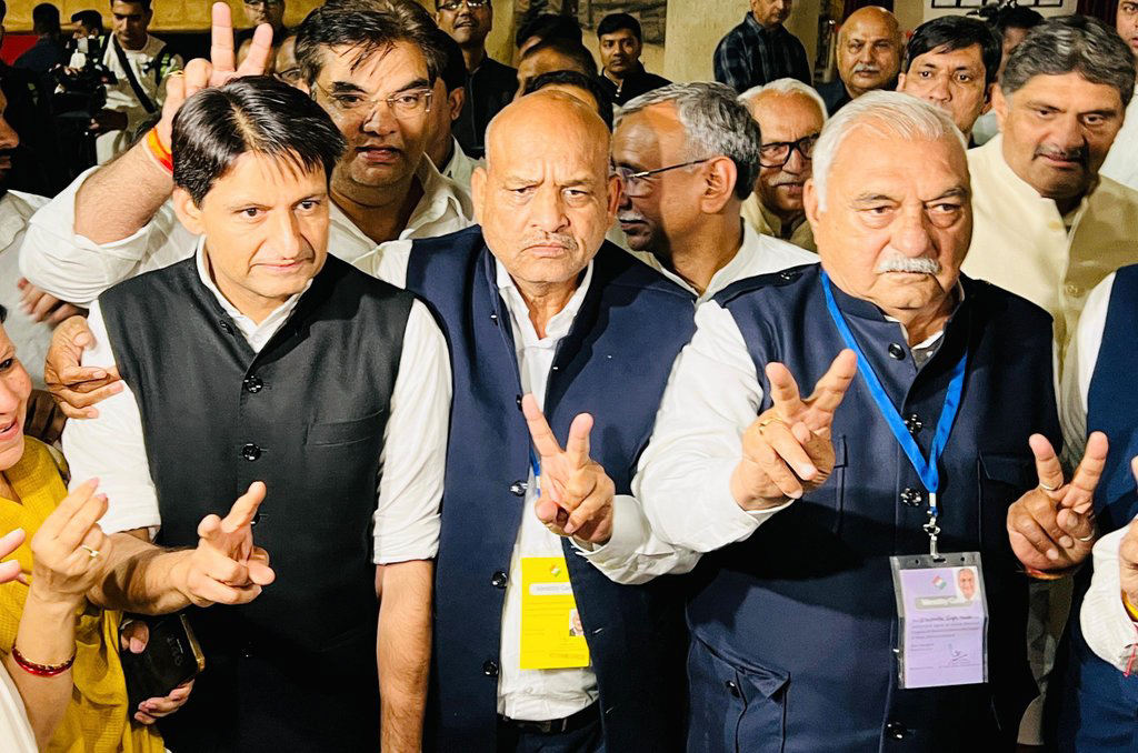 Haryana RS Polls: BJP and Congress Vie for Seats Amidst Allegations.webp Haryana RS Polls: BJP and Congress Vie for Seats Amidst Allegations.webp