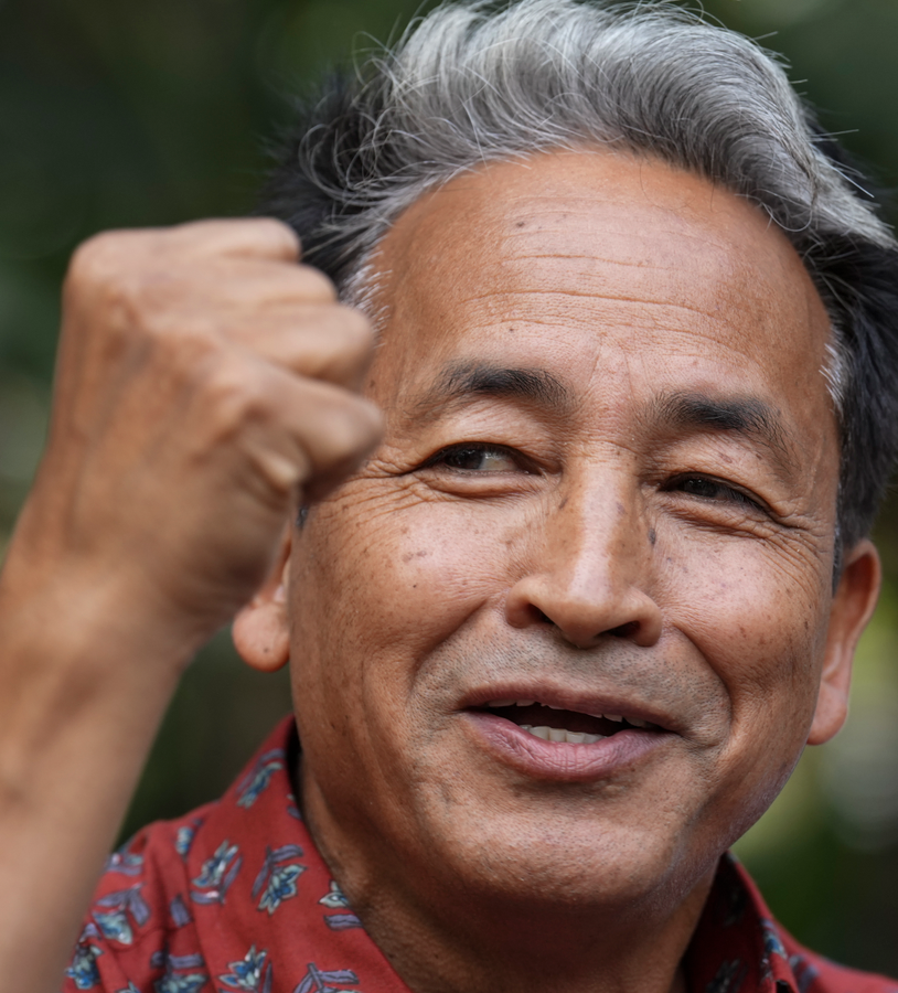 Ladakh Protests: Wangchuk Calls for 'Give and Take' Dialogue.webp