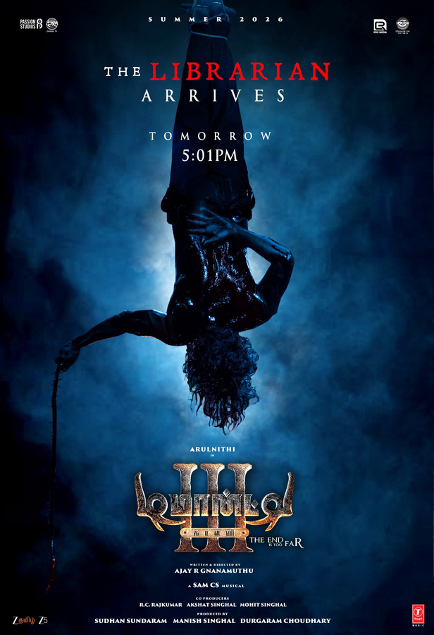 Guru Somasundaram's Dedication: A Look at the Librarian's Role in 'Demonte Colony 3'.webp