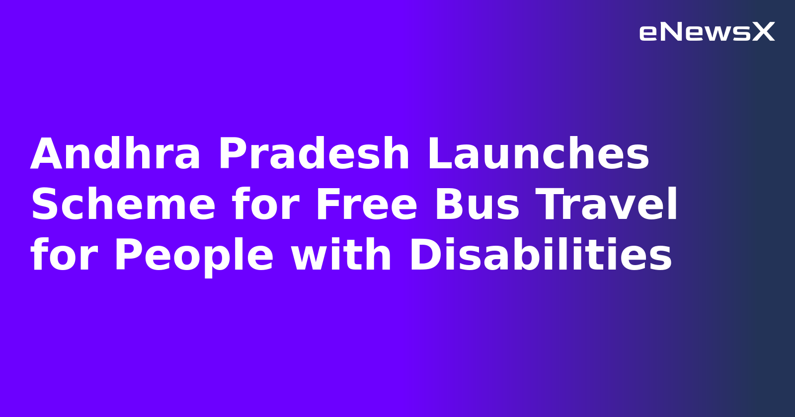 Andhra Pradesh Launches Scheme for Free Bus Travel for People with Disabilities.webp