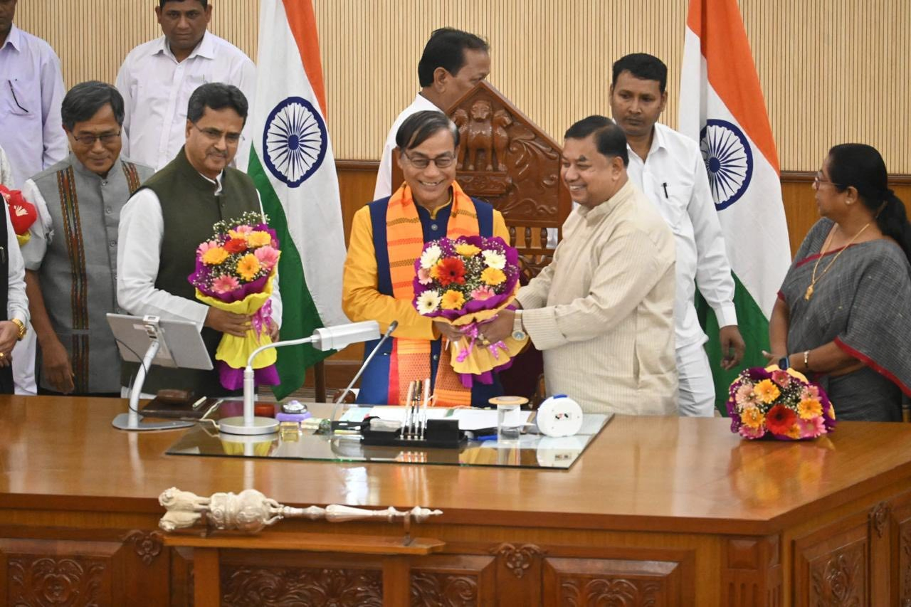 Tribal Leader Elected to Tripura Assembly Speaker Role.webp