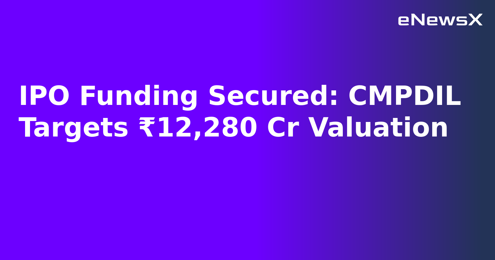 IPO Funding Secured: CMPDIL Targets ₹12,280 Cr Valuation.webp