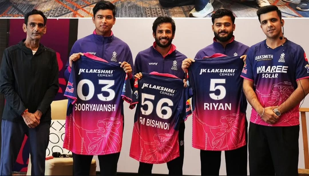 Riyan Parag Announces Rajasthan Royals Jersey.webp