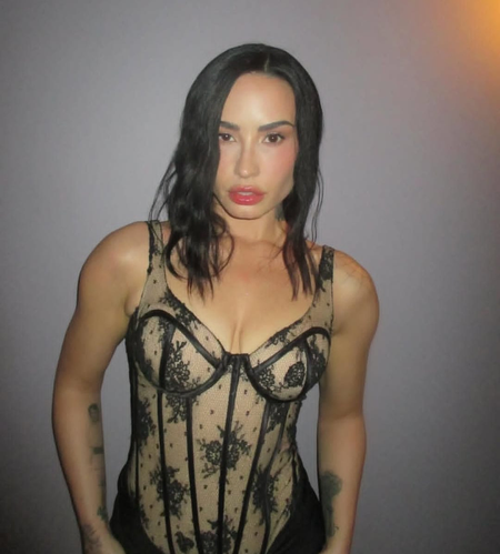 Lovato Shares 'Daunting' Experience Choosing Wedding Cuisine.webp