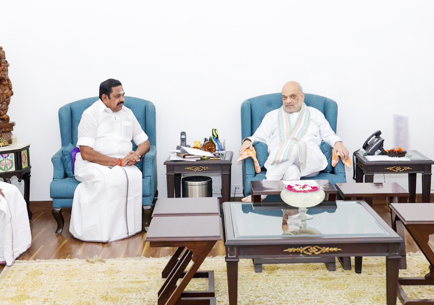 Palaniswami to Meet Amit Shah: AIADMK-BJP Seat Talks Intensify