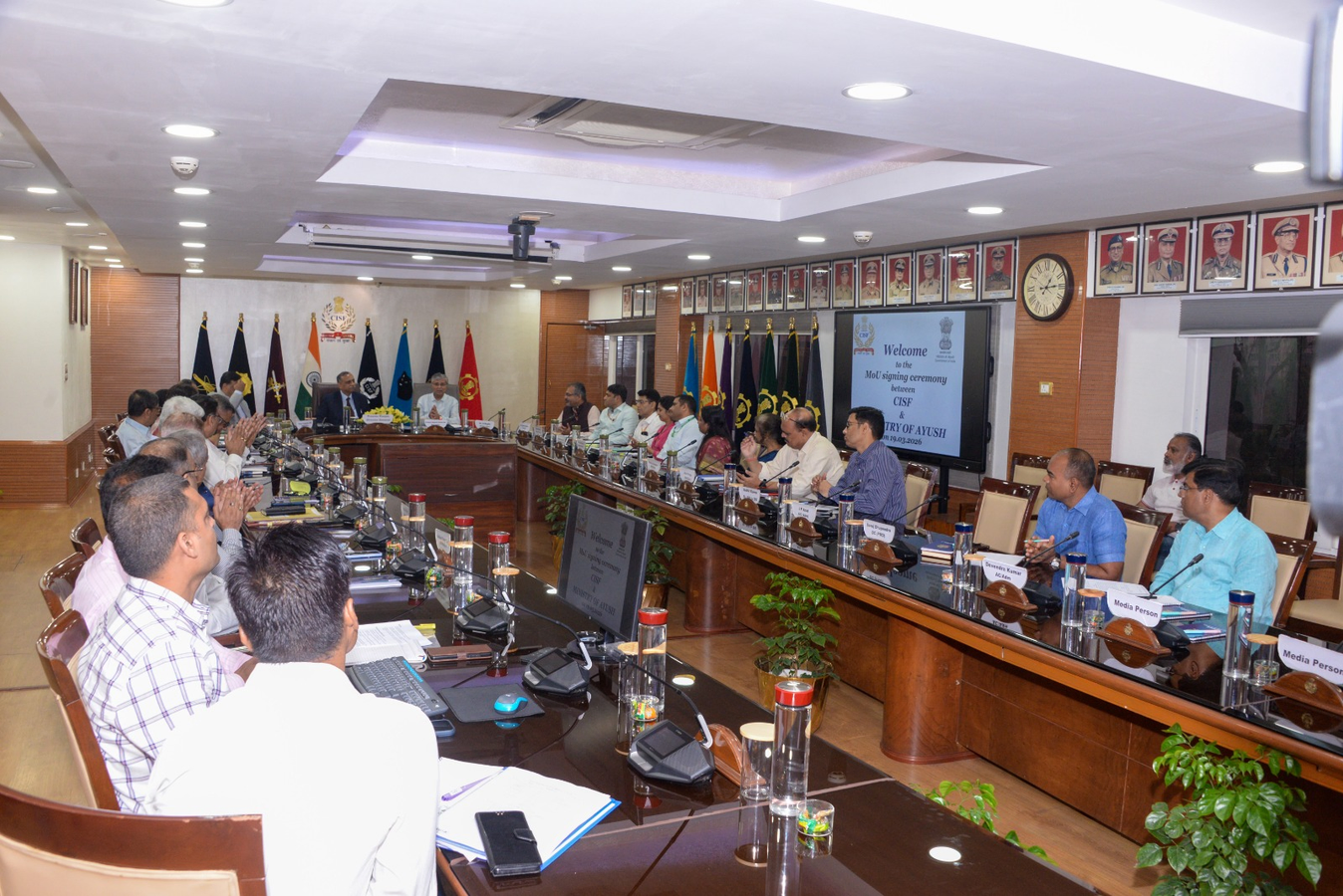 CISF Integrates Traditional Healthcare for Force Wellness.webp