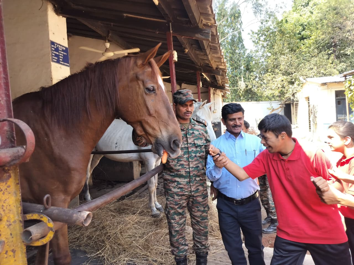 Inclusive Outing: Students with Disabilities Connect with Military Horses.webp