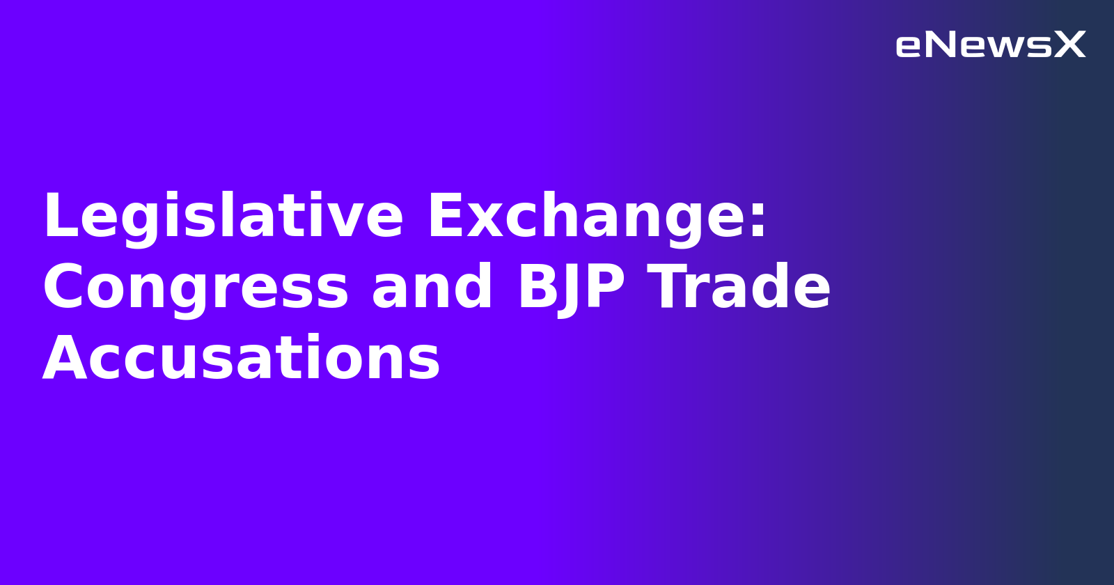 Legislative Exchange: Congress and BJP Trade Accusations.webp