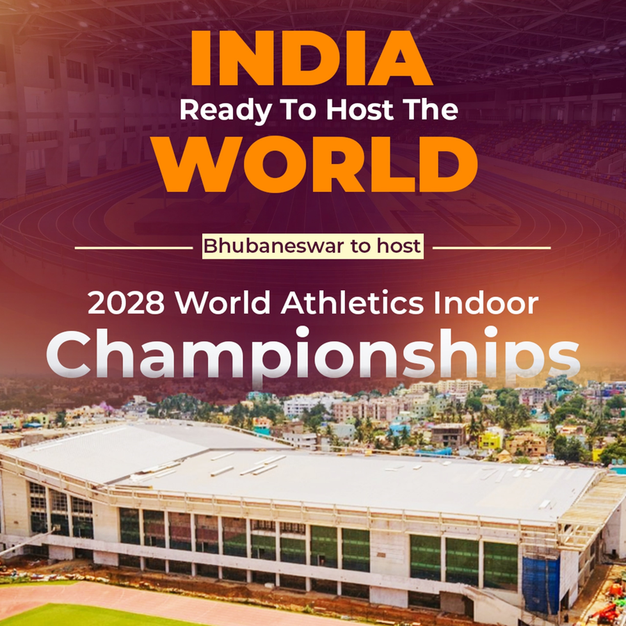 Bhubaneswar Secures 2028 World Athletics Indoor Championship