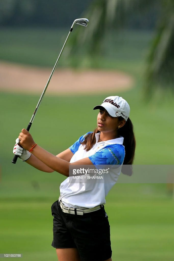 Golf: India's Dagar Leads Women's Championship.webp