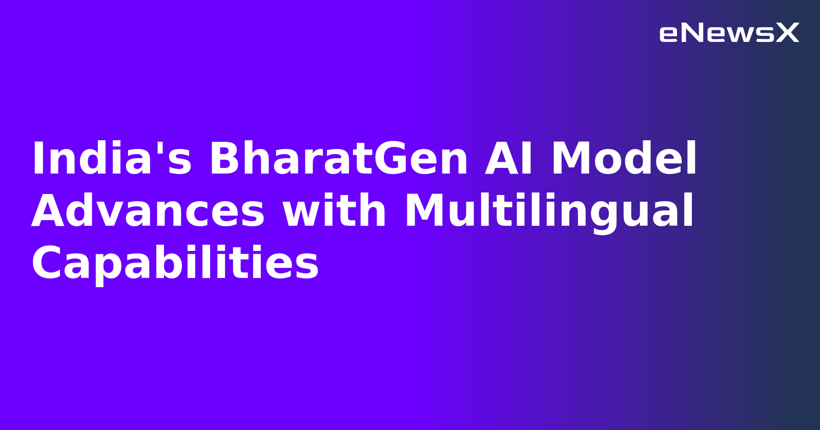 India's BharatGen AI Model Advances with Multilingual Capabilities.webp