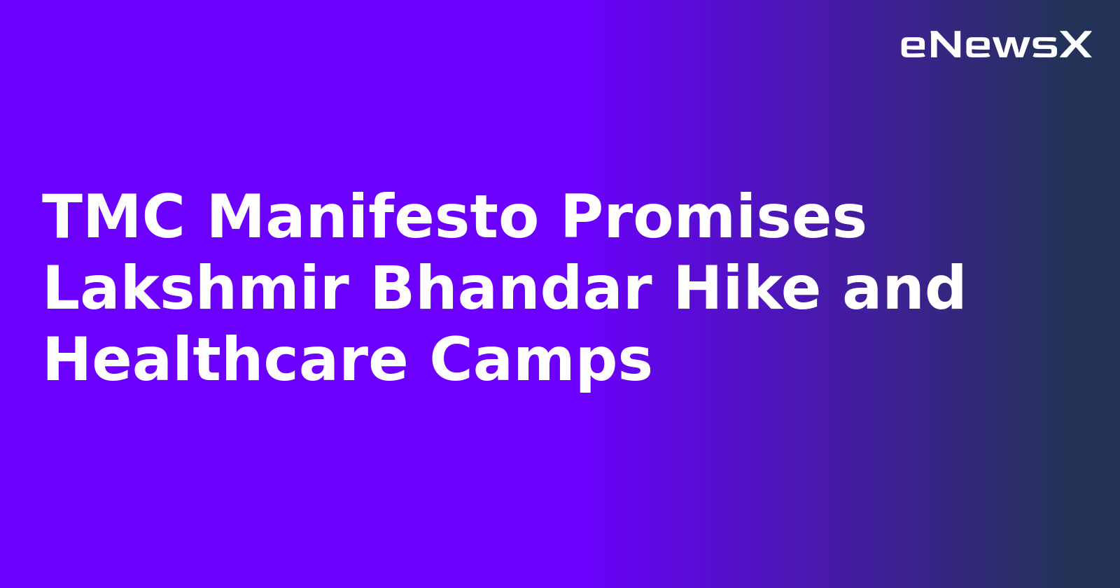 TMC Manifesto Promises Lakshmir Bhandar Hike and Healthcare Camps.webp