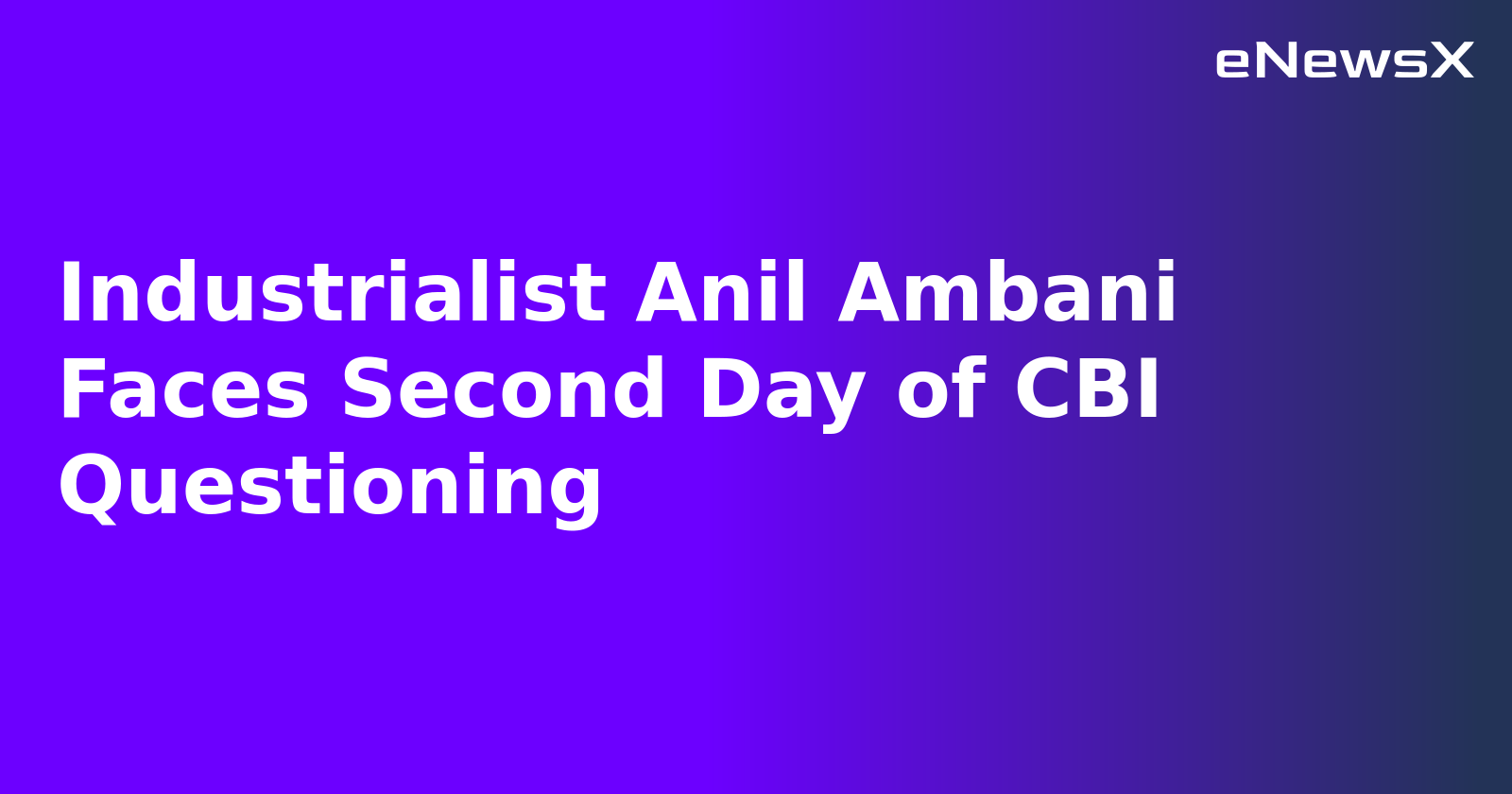 Industrialist Anil Ambani Faces Second Day of CBI Questioning.webp Industrialist Anil Ambani Faces Second Day of CBI Questioning.webp