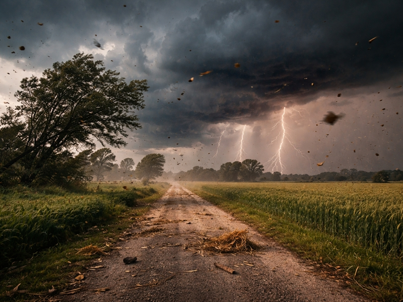 Madhya Pradesh Faces Gusty Winds and Thunderstorm Alert.webp