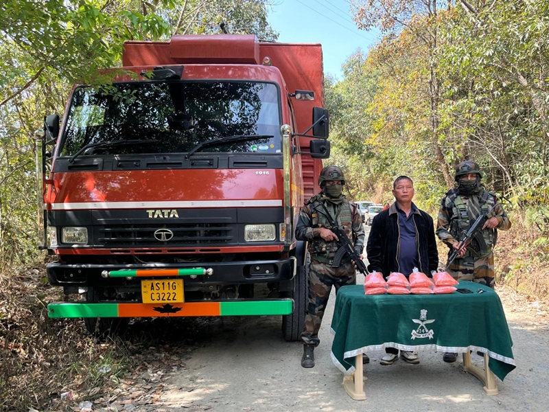 Mizoram Police, Assam Rifles Bust Drug Operation