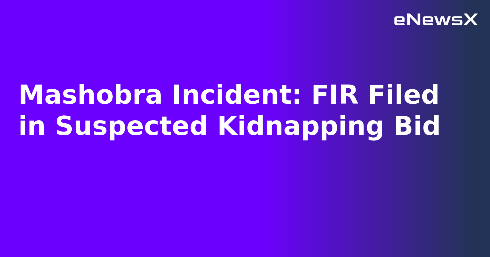 Mashobra Incident: FIR Filed in Suspected Kidnapping Bid.webp