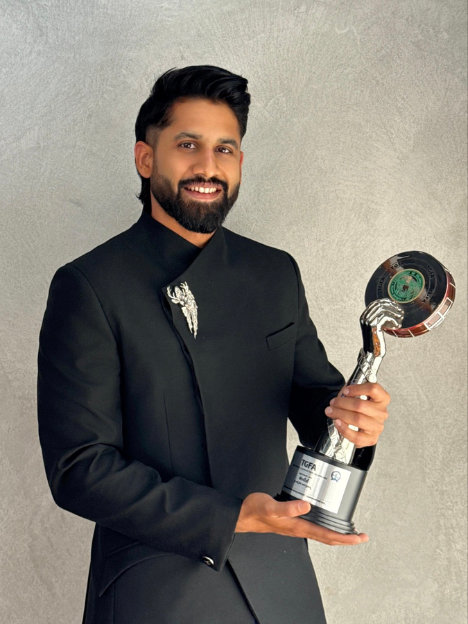 Actor Naga Chaitanya Thanks Team 'Thandel' for Gaddar Award.webp