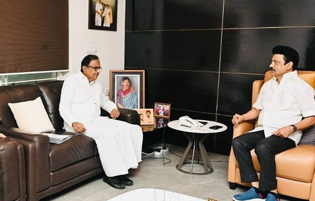 Puducherry Polls: Chidambaram to Meet Stalin Over Stalled Seat-Sharing.webp Puducherry Polls: Chidambaram to Meet Stalin Over Stalled Seat-Sharing.webp