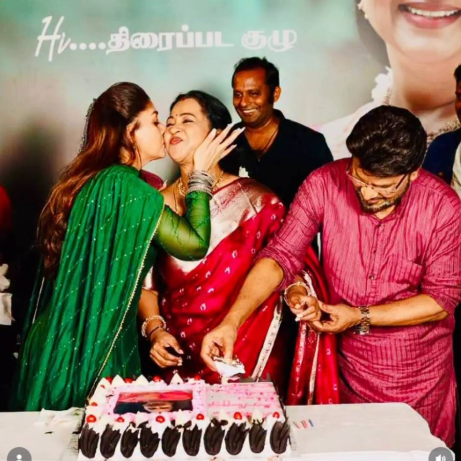 Radhika's Milestone: Surprise Celebration on 'HI' Set.webp