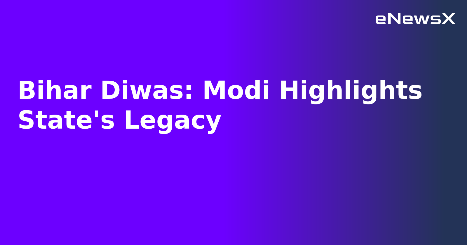 Bihar Diwas: Modi Highlights State's Legacy.webp