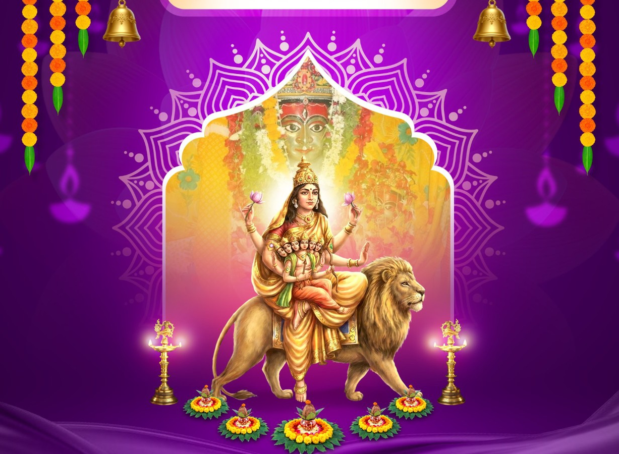 Navaratri Greetings and the Devotion to Skandamata
