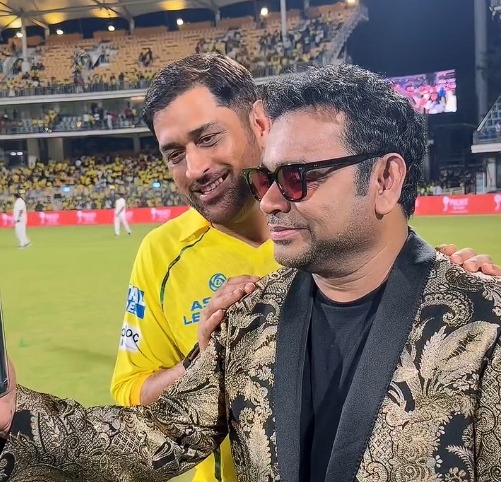 Chennai Super Kings: Rahman & Dhoni Collaboration