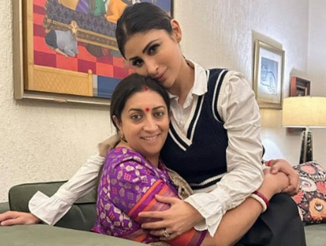 From 'Kyunki Saas...' to Today: Mouni Roy’s Birthday Wish for Smriti Irani.webp