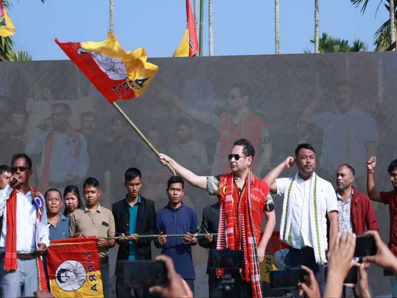 Tripura Tribal Council Polls: No Alliance With BJP, TMP Leader Says.webp