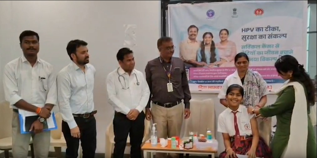 HPV Vaccine Drive Protects Adolescent Girls in Burhanpur.webp