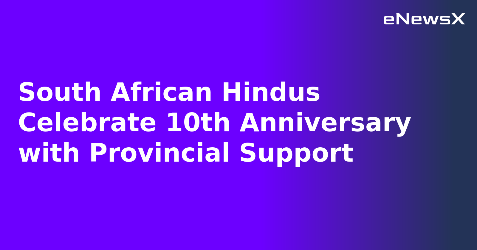 South African Hindus Celebrate 10th Anniversary with Provincial Support.webp